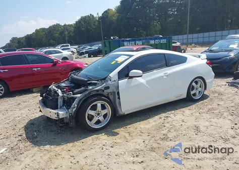 2014 Honda Civic Si из США, поврежденный, VIN 2HGFG4A55EH704416